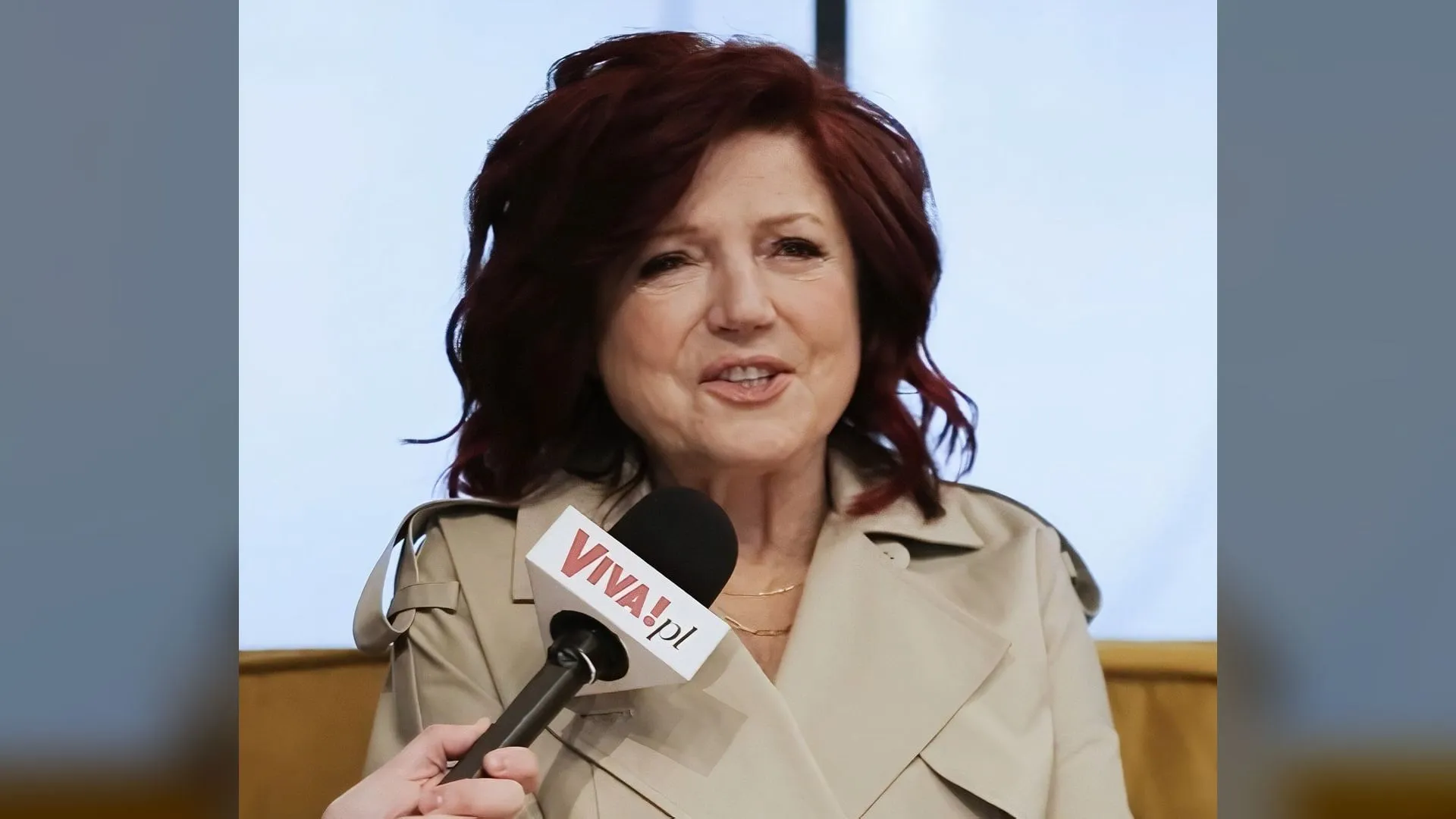 Urszula Dudziak podczas wywiadu z magazynem Viva!